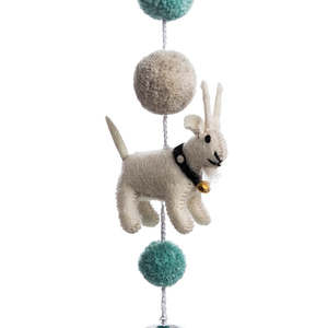 Childrens Gifts: Pom Pom Mobile - Billie Goat