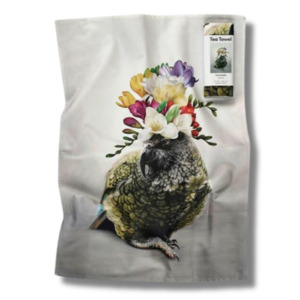 Gifts: Freesia Kahlo Tea Towel