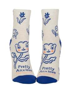 Women Socks: Pretty Anxious Ankle Socks