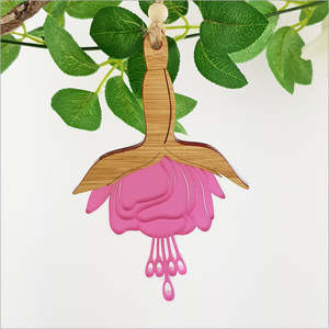 Gifts: Hanging Ornament - Fuchsia Flower