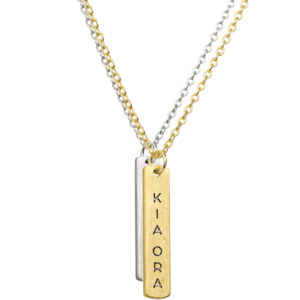 Necklace: Kia Ora – Necklace in Gold or Silver