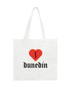 Bag: I Love Dunedin Cotton Tote Bag