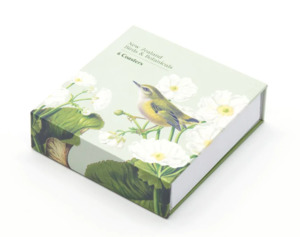 Gifts: Birds and Botanicals of NZ Box of 6 Coasters