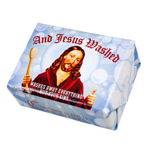 Gifts For Him: And Jesus Washed Hand Soap