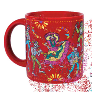 Kitchen 1: Day of the Dead - Disappearing Mug Heat Reactive