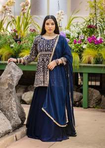 Midnight Sky Lehenga