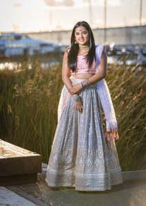 Womens Rentals: Rose Quartz Lehenga