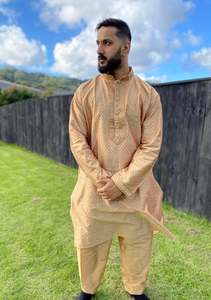 Shining Gold Kurta