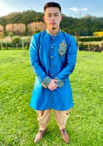 Electric summer Sherwani