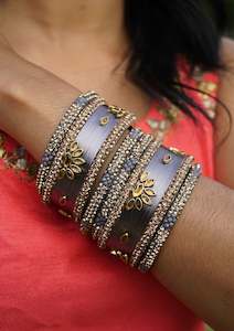 Grey Bangles Set