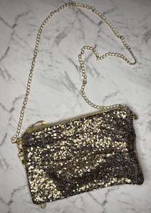 Gold Glitter bag