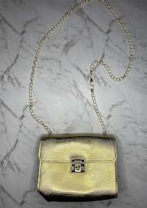 Gold Patten bag