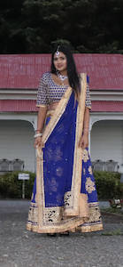 Womens Marketplace: Blue Lehenga Piece