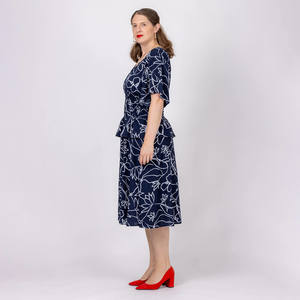New Arrivals: Margot Peplum Dress