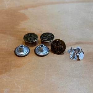 Sewing Supplies: Jeans Buttons
