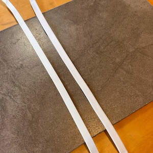 White Bra Elastic - 10mm wide