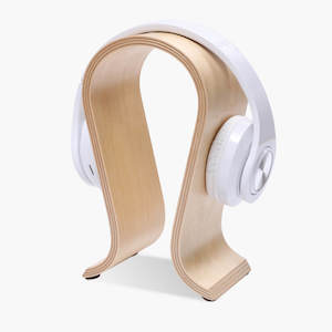 Accessories: Headphone Stand - Beech Veneer
