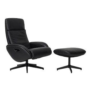 Office Chair: Buro Maya Recliner with Ottoman