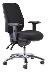 Office Chair: Buro Roma High Back 24/7 Heavy Duty Chair