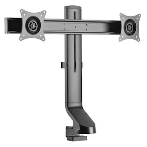 Monitor Arms: Dual Monitor Desk Mount (17-27" Screens)