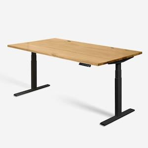 Standing Desks: Elite White Oak Signature Standing Desk