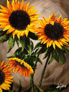 Sunflower Splendour - Canvas Print