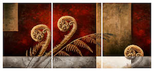 Large Canvas Triptychs: Into the Light - Canvas Triptych Print