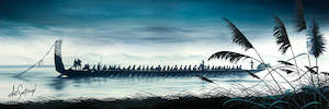 16x48 Canvas Prints Horizontal: Te Waka - Canvas Print