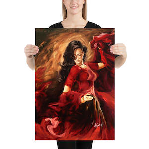 Fine Art Paper Print - Valentina