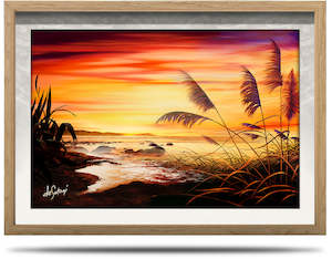 Canvas Prints Nz: ToiToi Breeze - A2 Framed Canvas Print