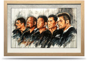 First 5 Centurions - 24"x36" Framed Canvas Print