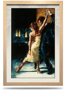 24x36 Framed Canvas Prints Vertical: Exhale - 24"x36" Framed Canvas Print