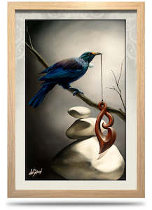 Hidden Wonders - 24"x36" Framed Canvas Print