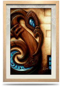 State of Grace VERT - 24"x36" Framed Canvas Print