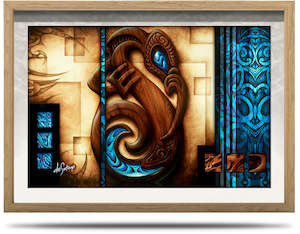 State of Grace (Landscape) - A2 Framed Canvas Print