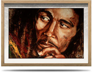 A2 Framed Canvas Prints Horizontal: One Love - A2 Framed Canvas Print