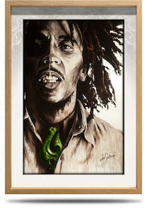 A2 Framed Canvas Vertical: One Heart - A2 Framed Canvas Print