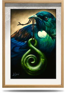 A2 Framed Canvas Vertical: Harmony - A2 Framed Canvas Print