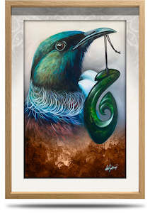 Close Encounter - A2 Framed Canvas Print