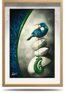 A2 Framed Canvas Vertical: Dawn's Light - A2 Framed Canvas Print