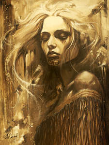 36x48 Canvas Prints: Earth Angel - Canvas Print