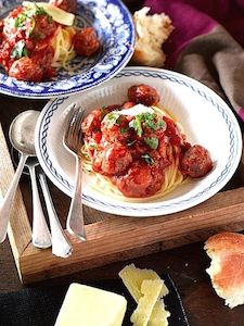 Dinner: Slow Cooker Italian Meatballs in Sauce