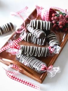Christmas 1: Rich Chocolate Truffle Logs