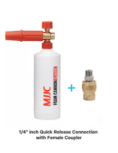 Snow Foam Lance Foam Guns: Foam Cannon Classic with 1/4" inch Quick Release Connection with Female Coupler