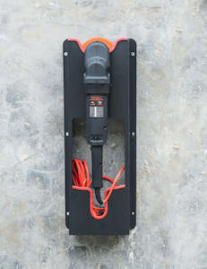 Body Bulk Items: Polisher Rack Holder - Red & Black