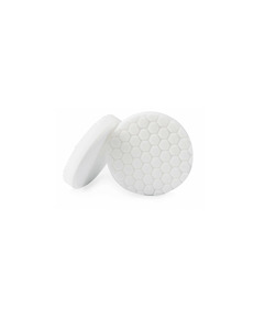Foam Pads: Hex-Logic Light-Medium Polishing Pad White - 4 Inch