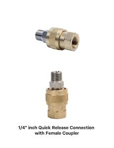 Heavy Duty Snow Foam Lance Connection - 1/4" inch Quick Release with Female Coupler