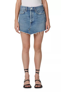 Agolde: Parker Angled Hem Skirt Entrance