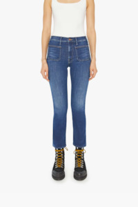 Mother Denim: The Patch Pocket Insider Flood On Your Left