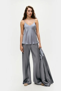 Silk Laundry: Bias Cut Pants Storm